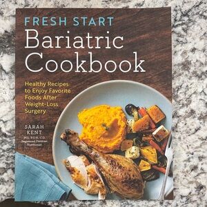 Fresh Start Bariatric Cookbook - Blue Cover with Yellow Accent